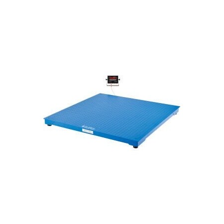 Optima Scale Manufacturing-Ningbo GEC 153; NTEP Pallet Scale With LED Indicator, 5'x5', 10,000 lb x 2 lb OP-916-6060-10K